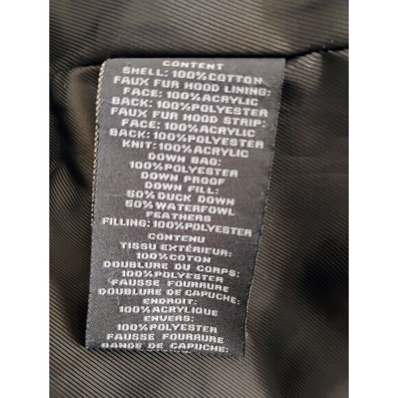 Vince Camuto Fur Hooded Zip Up Waterproof Men Parka Coat Gray Size L - Picture 4 of 7